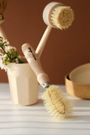 Hermia BSM317 Cepillo de Limpieza de Madera Ecológico y Sostenible